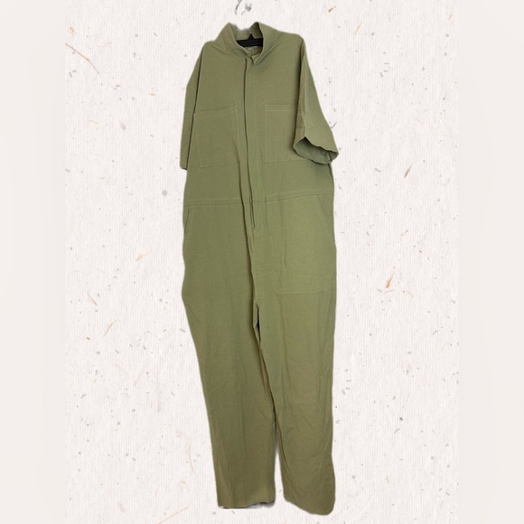 OZMA Sage Green Carrasco Jumpsuit